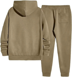 Nouvelle conception de survêtement sportif personnalisé à capuche pour homme, streetwear, entraînement, décontracté, confortable, léger, réversible, uni - Product Image 2