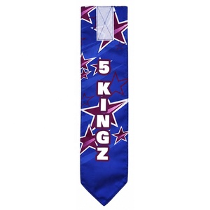 Etiquetas de la Liga de Rugby 5Kingz Sports sin Cinturón, Ligeras, Ecológicas, Duraderas, Azules con Estrellas Moradas, Artículos de Apoyo al Equipo - Product Image 3