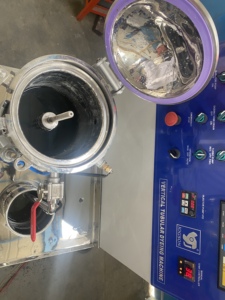 Machine à teindre verticale CE certifiée JOGSON JVT HTHP, automatique, avec composant de pompe en acier inoxydable 316L, capacité 5 kg - Product Image 5