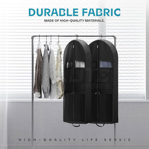 Sac de voyage pliable en nylon imperméable de qualité supérieure, grande capacité, avec fermeture éclair fluide, pour vêtements formels homme et femme, sécurisé - Product Image 3