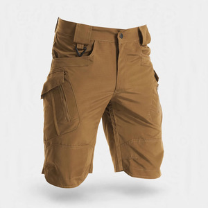 Shorts de sport décontractés pour hommes en gros, 100 % coton, toile unie respirante, pour l'été, personnalisables, prix abordable - Product Image 2