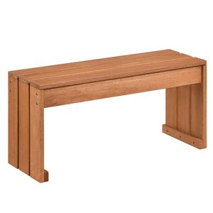 Panca da Giardino per 2 Persone con Telaio in Legno Massiccio per Cortile e Patio - Product Image 6