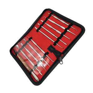 Kit professionnel de 10 instruments de sculpture sur cire dentaire en acier inoxydable – Outils manuels pour équipement et fournitures de laboratoire dentaire - Product Image 3