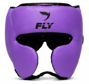 ชุดฝึกซ้อมมวย MMA Fly Boxing คุณภาพพรีเมียม ทำจากหนังวัวแท้ ประกอบด้วยนวมชกมวย ที่ครอบศีรษะ และอุปกรณ์ป้องกันอวัยวะเพศชาย ทนทาน เหมาะสำหรับผู้ชาย - Product Image 4