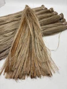เส้นใยแฟลกซ์ธรรมชาติสำหรับต่อผม ถักเปีย ทำวิก และงานฝีมือ ให้สัมผัสหลากหลาย พร้อมจำหน่ายในราคาขายส่ง - Product Image 2
