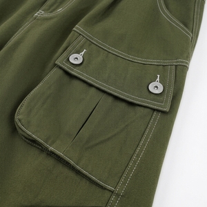 Shorts en jean amples unisexe pour l'été, 100% coton respirant, finition délavée vintage, taille mi-haute, style streetwear décontracté, bords bruts - Product Image 6