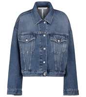 Veste en jean doublée de style western pour homme, veste décontractée de type sherpa