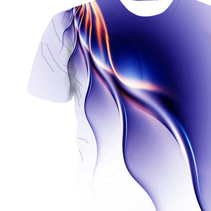 Camisetas Impresas en 3D de Primera Calidad al por Mayor para Hombre, Nuevo Diseño de Última Moda, Transpirables, Venta Caliente de Fábrica, Hechas de Tela de Punto - Product Image 5
