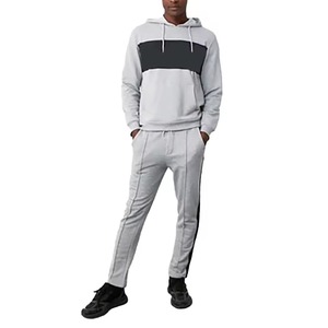 Ensemble de survêtement athlétique pour hommes, idéal pour la course à pied et les sports, veste et pantalon d'entraînement confortables pour l'exercice, la remise en forme et les activités de plein air - Product Image 3