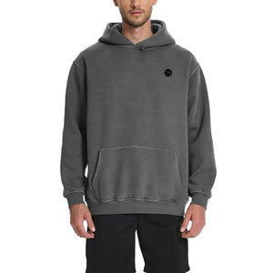 Sweat à capuche premium pour homme, en coton épais, coupe décontractée, chaud et confortable, idéal pour un style moderne au quotidien. - Product Image 3