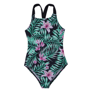 Traje de Baño de Dos Piezas para Mujer, Conjunto Deportivo Corto, Secado Rápido, Spandex, Poliéster, Ecológico, Transpirable, Antiestático - Product Image 1