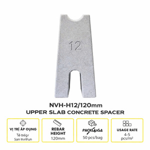 Espaciador Superior para Losa de Hormigón NVH-H12/120mm (Espaciador para Varillas de Hormigón) - Product Image 3
