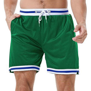 Shorts de course non tissés à séchage rapide pour hommes, taille haute élastique, respirants, écologiques, avec cordon de serrage, anti-transpiration, pour le basketball - Product Image 4