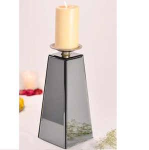 Porte-bougie décoratif fait main, support de décoration de table, finition dorée, taille personnalisée, porte-bougie suspendu en métal - Product Image 2