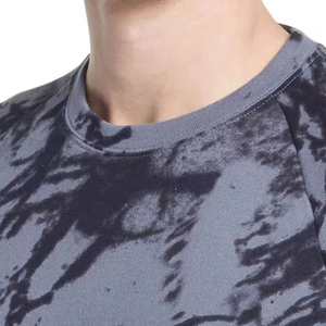 เสื้อสเวตเชิ้ตคอกลมยูนิเซ็กซ์ ลายมัดย้อม ทรงปกติ ผ้าถัก สวมใส่สบาย เหมาะสำหรับฤดูหนาว ผลิตจากผ้าฝ้าย/โพลีเอสเตอร์ เป็นมิตรต่อสิ่งแวดล้อม ระบายอากาศได้ดี - Product Image 6