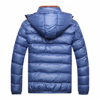 Nouvelle arrivée, veste matelassée en toile noire pour homme, imperméable, coupe-vent, respirante, OEM