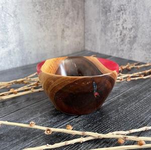 Bol en résine époxy fait main de luxe sans BPA pour centre de table, service de collations, amélioration de la décoration moderne de la maison - Product Image 1