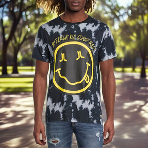 Camiseta de manga corta unisex de alta calidad, tejido de punto cómodo y transpirable, estilo informal rápido para hombres y mujeres para deportes - Product Image 1