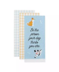 ชุดผ้าเช็ดจานดูดซับสำหรับเก็บในห้องครัวสำหรับสัตว์เลี้ยงในชีวิตประจำวัน18X28 "ตัวสุนัขจำนวน3ชิ้น | การออกแบบนำเข้า - Product Image 4