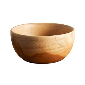 Tazón de Madera para el Hogar y la Vida Cotidiana, Tazón para Servir Ensaladas y Alimentos, Tazón de Madera Hecho a Mano Personalizado - Product Image 1