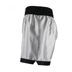 Shorts de MMA transpirables de alta calidad, OEM al por mayor, lisos, elásticos, para lucha, MMA, kick boxing, material de poliéster y spandex. - Product Image 6