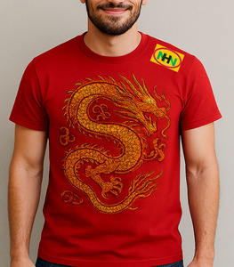 Camiseta Personalizable de Cuello Redondo para Hombre, Talla Grande, 100% Algodón, Informal, Tejida, Estampada con Serigrafía - Product Image 6