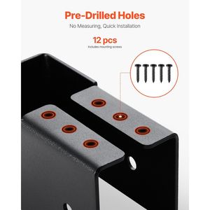 ไม้แขวนเสื้อแบบซ่อน12ชิ้นสำหรับ1.93x3.62นิ้ว/49X92มม. ที่แขวนไม้คาน - Product Image 5