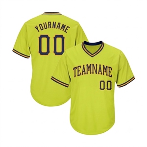 Camiseta de Béisbol de Primera Calidad en Oferta, Precio Económico, Duradera, Nueva Llegada, Material Impermeable Antibacteriano - Product Image 1