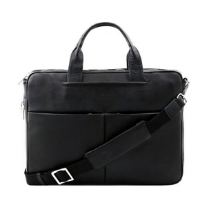 Stylish Premium Black Leather <b>Briefcase</b> for Men with Executive Office Laptop Carry Design Wholesale Supplier - Product Image 1