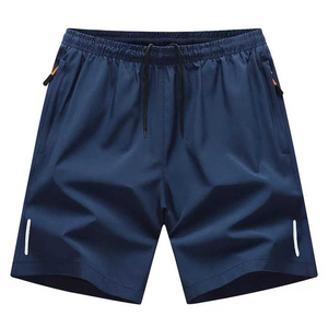 Men's <b>Black</b> Quick Dry Polyester Sport Gym Shorts with Elastic Waist and Side Pockets <b>Black</b> breathable quick dry Gym shorts Men - Product Image 4
