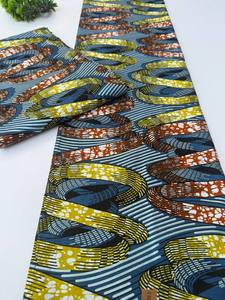 Tela de Algodón con Estampado Africano de Primera Calidad, Diseño Personalizado para Prendas de Moda, Etiopía - Product Image 3