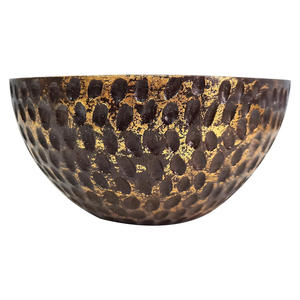 Bol de service de table en bois antique moderne Ensemble de cuillères en bois de manguier sculpté à la main écologique pour la cuisine à domicile pour les fêtes de fruits - Product Image 3