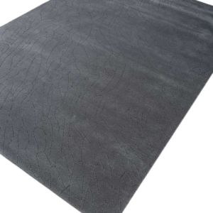 ซื้อพรมขนสัตว์ทอมือรูปทรงสี่เหลี่ยมผืนผ้า ดีไซน์เรขาคณิตทันสมัย คุณภาพสูง ซักได้และกันลื่น - Product Image 3