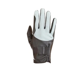 Gants d'équitation personnalisés pour hommes en cuir noir de haute qualité, respirants et légers, gants d'équitation équestres - Product Image 3