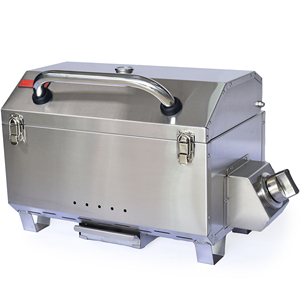 OEM 1 Burner Stainless Steel Portable BBQ Burner Grill Natural Gas Piezo Ignition for Patio <b>Garden</b> Use - Product Image 2