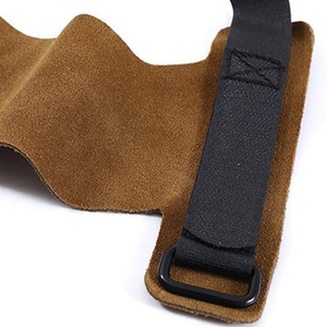 Best Selling Premium Quality Cowhide Custom Logo <b>Gym</b> Training Lifting Grips Non-Slip Custom Color Custom Size Workout - Product Image 3