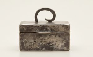 Caja Metálica Decorativa al por Mayor para Frutos Secos y Nueces, Acabado Plata Antigua, Organizador de Frutos Secos, Envase de Lujo para Regalo Festivo - Product Image 4