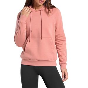 เสื้อฮู้ดดี้โอเวอร์ไซส์สำหรับผู้หญิง ผ้าฝ้ายฟลีซคุณภาพสูง แขนยาว มีกระเป๋าหน้า สไตล์สตรีทแวร์ สำหรับฤดูใบไม้ร่วงและฤดูหนาว - Product Image 1