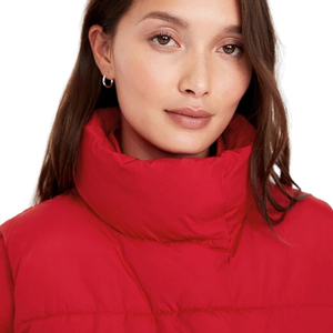 Custom Logo <b>Womens</b> Cropped Puffer <b>Vests</b> Winter Lightweight Sleeveless Warm Waterproof <b>Down</b> Jacket Padded New Bubble <b>Vest</b> - Product Image 6
