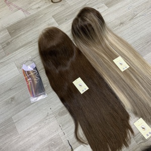 วิกผมหยักศกตรงจากธรรมชาติมีประกาย5x5 HD สำหรับวิกผมคนสวิสลูกไม้ใสเวียดนาม - Product Image 6