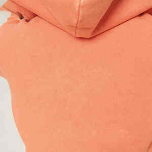 เสื้อฮู้ดผู้หญิงผ้าฝ้ายฟลีซ 100% แบบสวมหัว น้ำหนักเบา แห้งเร็ว รับสกรีนโลโก้ - Product Image 6