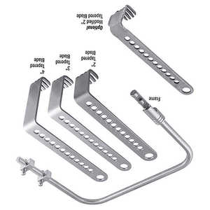 ชุดเครื่องมือผ่าตัดกระดูกและข้อแบบแมนนวล Dennis-Browne Abdominal Retractor Frame ได้รับการรับรองมาตรฐาน CE ระดับ I สำหรับการใช้งานทางหู คอ จมูก และโรงพยาบาล - Product Image 6