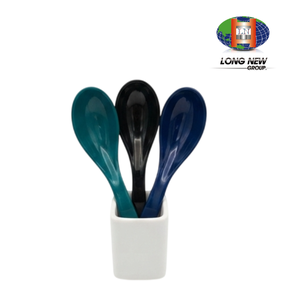 Cuillère à soupe en plastique PET LONGNEW OEM |   Vaisselle asiatique réutilisable de qualité alimentaire pour la maison et les restaurants - Product Image 4