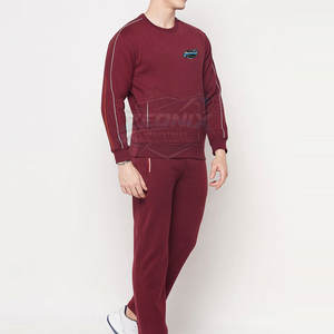 Ensemble de survêtement pour homme de qualité supérieure, best-seller, couleur unie, respirant, décontracté pour l'hiver, 100% coton, confortable, en vente - Product Image 5