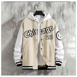 OEM/ODM High Quality Wholesale New Design Plus Size <b>Men</b> <b>Jacket</b> Cotton <b>Long</b> Sleeve Print <b>Jacket</b> <b>Mens</b> - Product Image 6