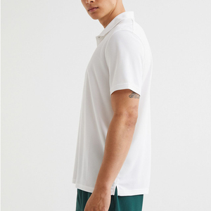 Camiseta polo personalizada 100% algodón para hombre, con bloques de color, manga corta, corte ajustado, en varios colores. - Product Image 5