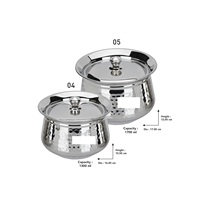 Casserole moderne en acier inoxydable de qualité supérieure, compatible induction, écologique, vente en gros
