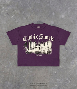 เสื้อยืดแขนสั้นผู้ชายลายกราฟิกสุดฮิต สไตล์สตรีท ทรงปกติ ผ้าฝ้าย 100% คอกลม แขนสั้น - Product Image 1