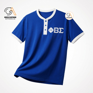 เสื้อยืดผู้ชาย ฟิ เบต้า ซิกมา พรีเมียม คอตตอน 1914 สไตล์ทางการ แขนสั้น ทรงปกติ เป็นมิตรกับสิ่งแวดล้อม - Product Image 5
