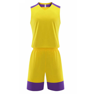 ชุดยูนิฟอร์มบาสเก็ตบอลไซส์ใหญ่ขายส่ง รับผลิตแบบ OEM พิมพ์ลายแบบ Sublimation เสื้อบาสเก็ตบอลสีตามสั่ง สำหรับผู้ชายและผู้หญิง ราคาถูก - Product Image 6